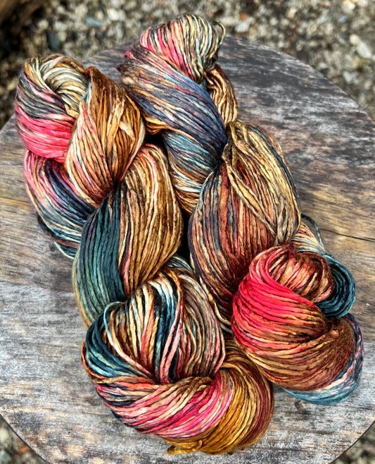 DK Single Ply Silk Skeins